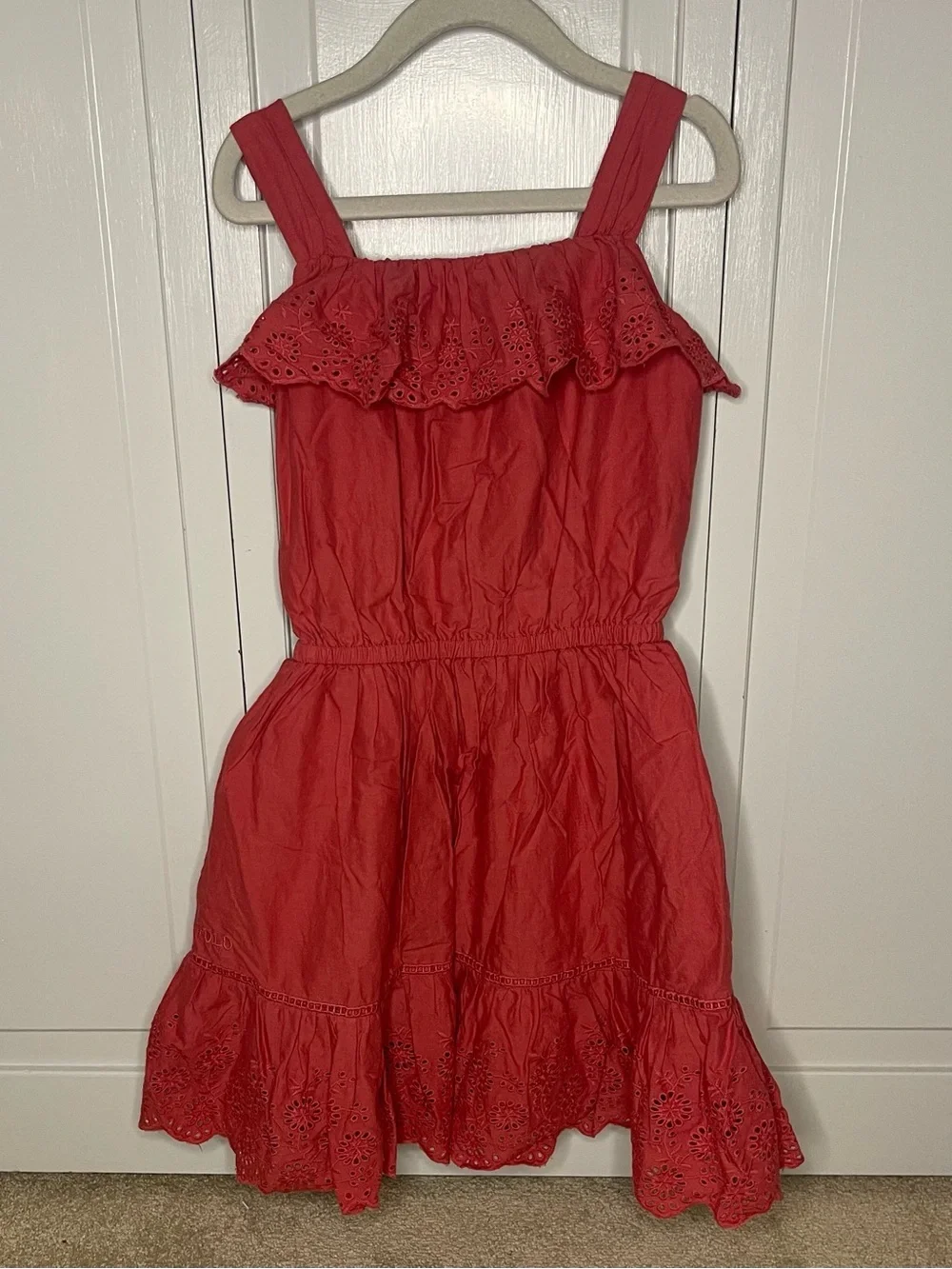 Polo by Ralph Lauren Eyelet Cotton Dress